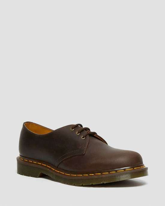 Zapatos Con Cordones Dr. Martens 1461 Mujer Marrom MX-46078